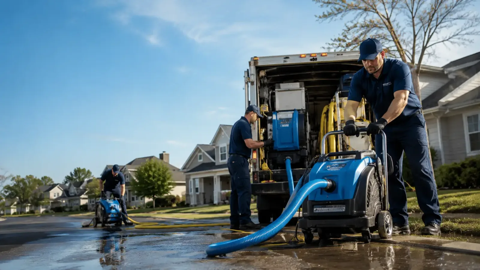 Flood Damage Cleanup in Corunna, MI